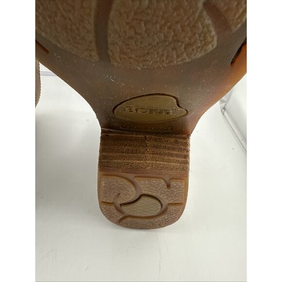 BORN Women's Size 6M Suede Leather Carin Boots TAN Ankle Bootie Buckle Strap NWT - Picture 14 of 14